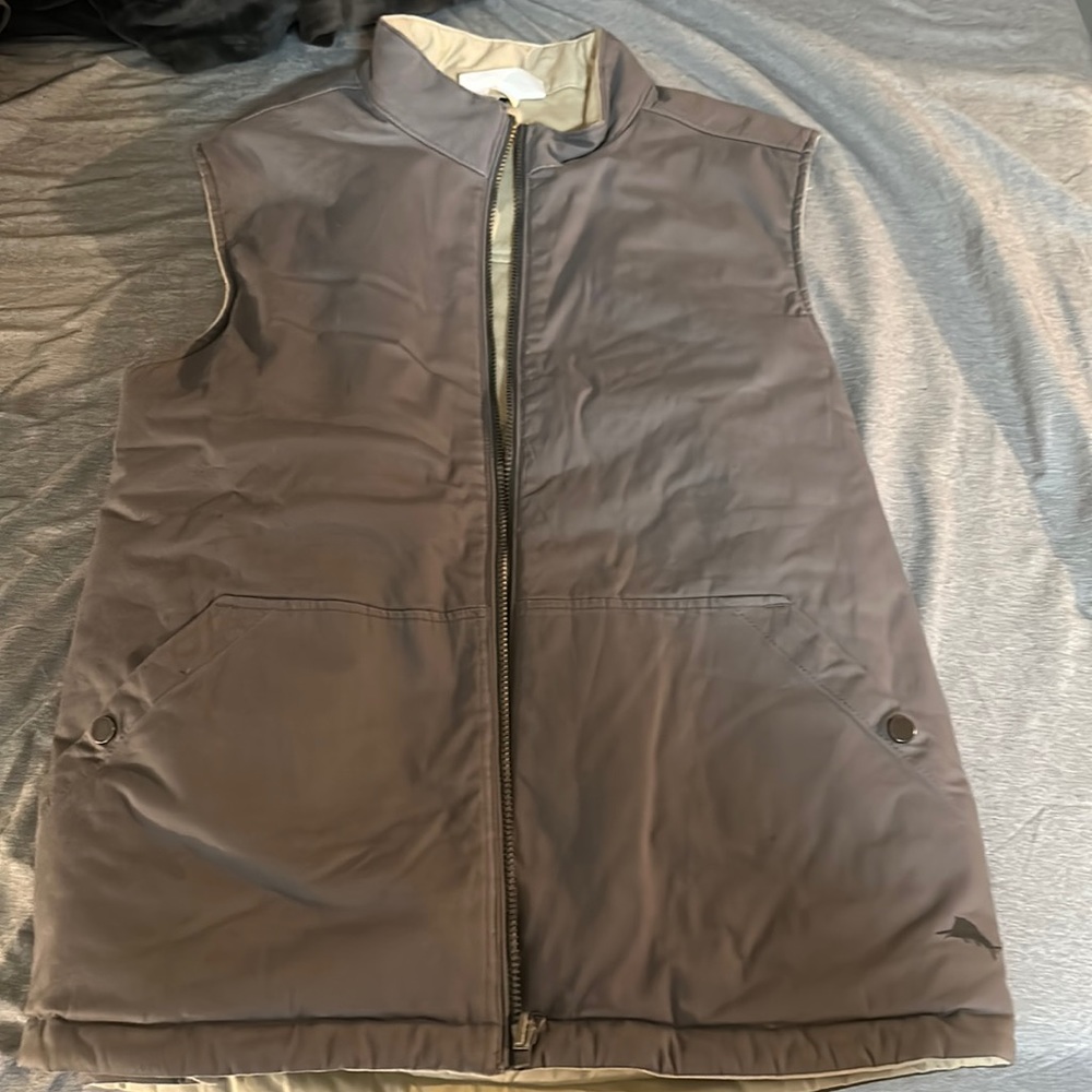 Tommy Bahama reversible vest